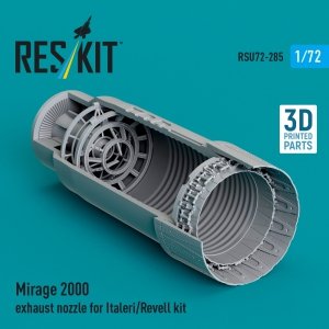 RESKIT RSU72-0285 Mirage 2000 exhaust nozzle for Italeri/Revell kit (3D Printed) (1/72)