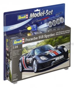 Revell 67027 Porsche 918 Spyder with Weissach Zestaw modelarski 1/24