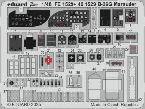 Eduard FE1529 B-26G Marauder ICM 1/48
