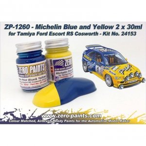 Zero Paints ZP-1260 Ford Escort RS Pilot Blue Yellow 2x30ml