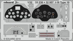 Eduard 33238 I-16 Type 10 1/32 ICM