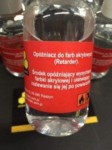 Chematic 023 Paint Retarder Opóźniacz do farb akrylowych 50ml