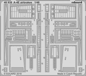 Eduard 48939 A-4E airbrakes HOBBY BOSS 1/48