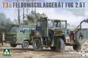Takom 2141 T3 & Feldumschlaggerat Fug 2.5t 1/35