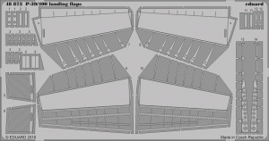 Eduard 48872 P-39/400 landing flaps 1/48 EDUARD