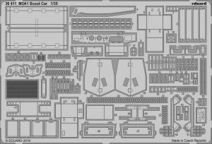 Eduard 36411 M3A1 Scout Car 1/35 TAMIYA