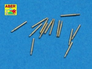 Aber 1:700L-29 Set of 14 pcs 152mm (6in) L50 Vickers Mk.M type 41 barrels for Kongo, Haruna, Hiei, Kirishima, Fuso, Yamashiro 1/700