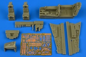 Aires 4762 F-4J Phantom II (late v.) cockpit set 1/48 ZOUKEI-MURA