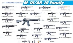 Dragon 3801 M-16/AR-15 Family (1:35)