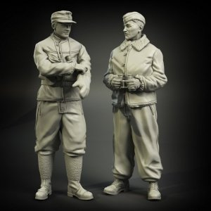 Panzer Art FI35-029 Waffen-SS tank officers winter clotches set 1/35