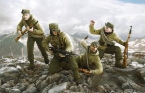 Zvezda 3599 GEBIRGSJAEGER DIVISION. EDELWEISS WWII (1:35)