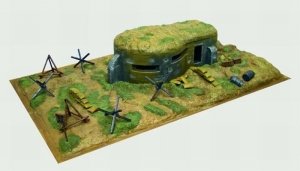 Italeri 6070 Bunker and accesories 1/72