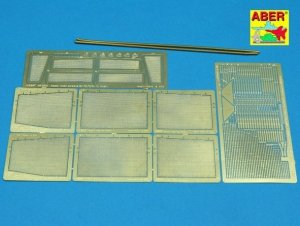 Aber 48021 German medium tank Pz.Kpfw. IV, Ausf. J (also Stug IV late, Jagdpanzer IV A) - vol. 5 - additional set - side mesh skirts (1:48)