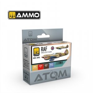 AMMO by Mig Jimenez 20903 ATOM RAF WWII Desert Colors Set 4x20ml