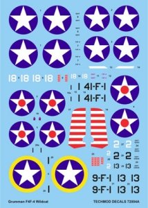 Techmod 72004 - Grumman F4F-4 Wildcat (1:72)