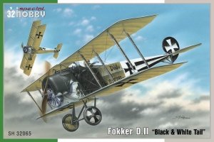 Special Hobby 32065 Fokker D. II Black & White Tail 1/32