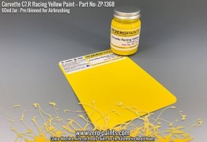 Zero Paints ZP-1368 Corvette C7.R Racing Yellow Paint 60ml