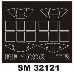 Montex SM32121 Bf-109G6 (EARLY) TRUMPETER