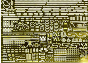 Fujimi 116921 IJN Battleship Kongo - Genuine Photo-Etched Parts 1/700