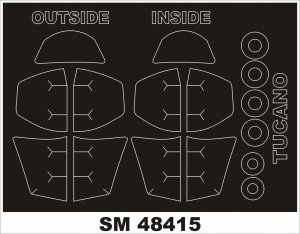 Montex SM48415 EMB-314 TUCANO HOBBY BOSS