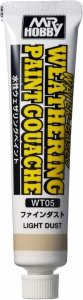 Gunze Sangyo WT-05 Weathering Water-Based Paint Gouache Light Dust 20ml