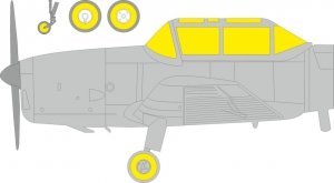 Eduard EX1086 Chipmunk T.20 TFace masks AIRFIX 1/48