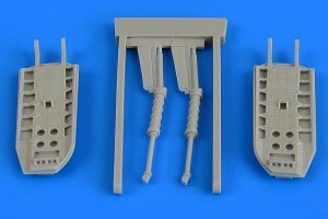 Aires 4722 MiG-31 Foxhound speed brakes 1/48 AMK