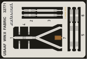 Eduard 32771 Seatbelts USAAF WWII FABRIC 1/32