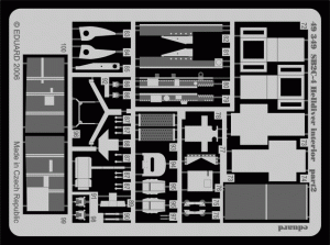 Eduard 49349 SB2C-4 interior 1/48 ACCURATE MINIATURES, REVELL, MONOGRAM