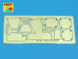 Aber 35A085 Right stowage bin for Sd Kfz. 250 ,252 ,253 (1:35)
