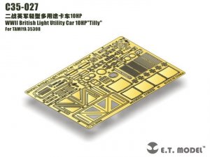 E.T. Model C35-027 WWII British Light Utility Car 10HPTilly For TAMIYA 35308 1/35