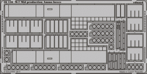 Eduard 36156 M-7 Mid production ammo boxes 1/35 Dragon