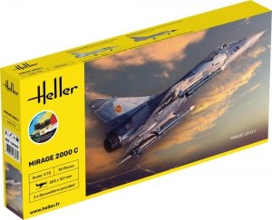 Heller 56303 STARTER KIT - MIRAGE 2000 C 1/72