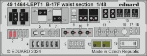 Eduard 491464 B-17F waist section EDUARD 1/48