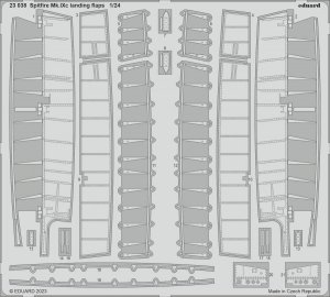 Eduard 23038 Spitfire Mk. IXc landing flaps AIRFIX 1/24