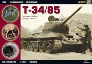 Kagero 11032 T-34/85 EN/PL