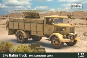 IBG 72097 3Ro Italian Truck 90/53 Ammunition Carrier 1/72