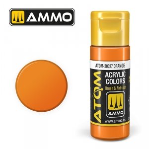 AMMO of Mig Jimenez 20027 ATOM COLOR Orange 20ml