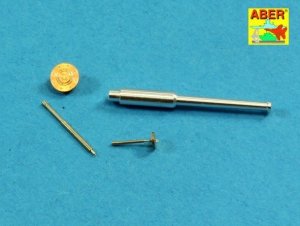 Aber 35L-212 Set of barrels for Soviet tank T-50 45 mm 20K x 1 pcs.; 7,62 mm DT x 2 pcs. (1:35)