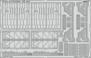 Eduard 481016 He 111Z exterior for ICM 1/48