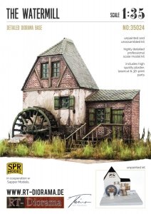 RT-Diorama 35024 Diorama-Base: Watermill 1/35