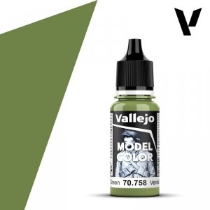 Vallejo 70758 Bright Green - Model Color 18ml