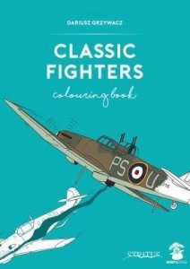 MMP Books 81197 Classic Fighters Colouring Book EN
