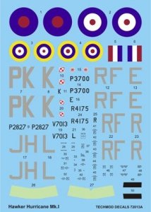 Techmod 72013 - Hawker Hurricane Mk I (1:72)