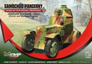 Mirage Hobby 355020 ARMOURED CAR MODEL 1934/II (Polish and German version) (1:35)