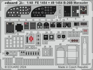 Eduard FE1454 B-26B Marauder ICM 1/48