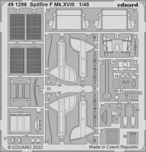 Eduard 491296 Spitfire F Mk.XVIII AIRFIX 1/48