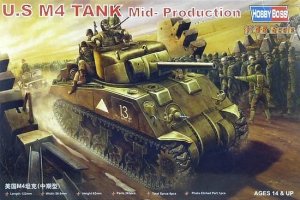 Hobby Boss 84802 U.S M4 TANK Mid Model (1:48)