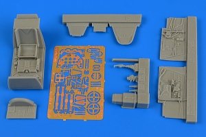 Aires 4704 Bf 109F-2/F-4 cockpit set 1/48 EDUARD
