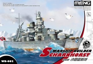 Meng Model WB-002 Warship Builder Series Scharnhorst